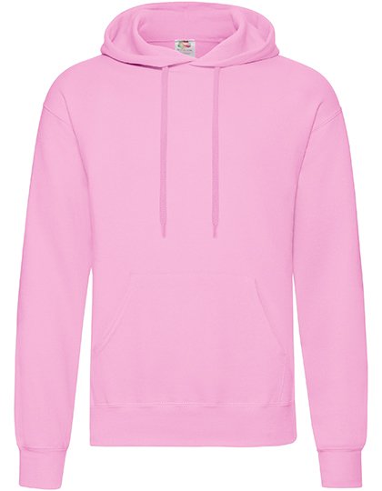 Fruit of the Loom Sweat à Capuche Classique avec Poche Kangourou, Azure Blue S, F421 – Light Pink