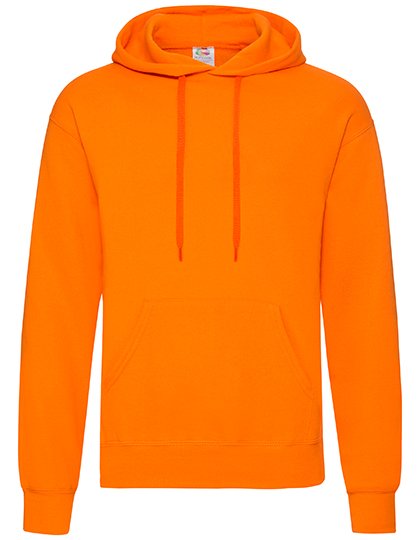 Fruit of the Loom Sweat à Capuche Classique avec Poche Kangourou, Azure Blue S, F421 – Orange