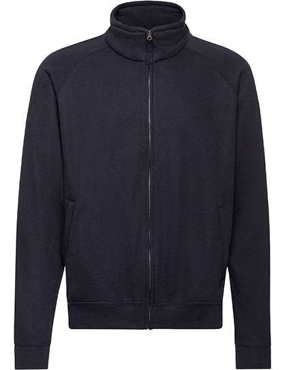 Fruit of the Loom Classic Sweat Jacket with Stand-Up Collar – Deep Navy