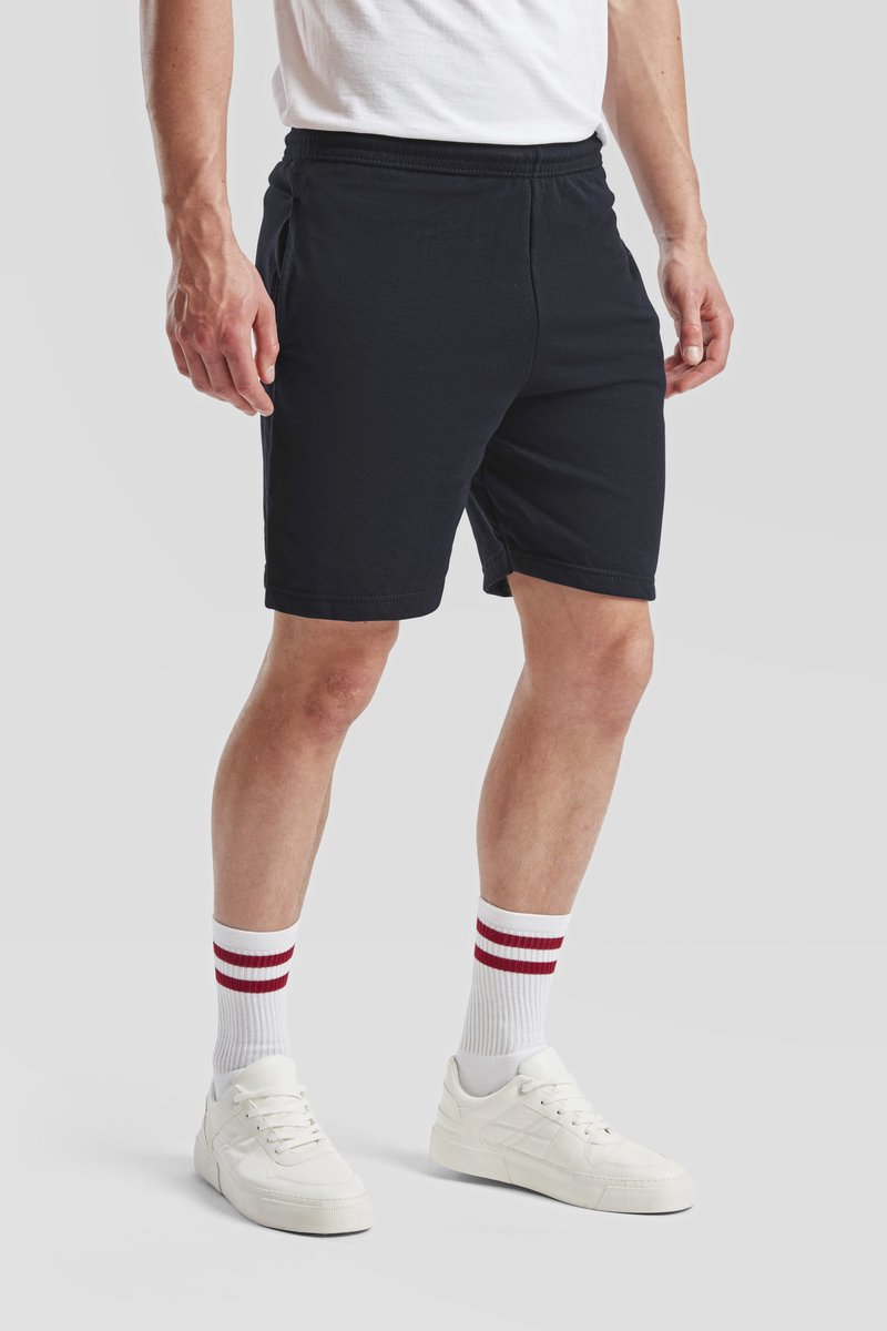 Fruit of the Loom Leichte Sweat-Shorts mit Kordelzug