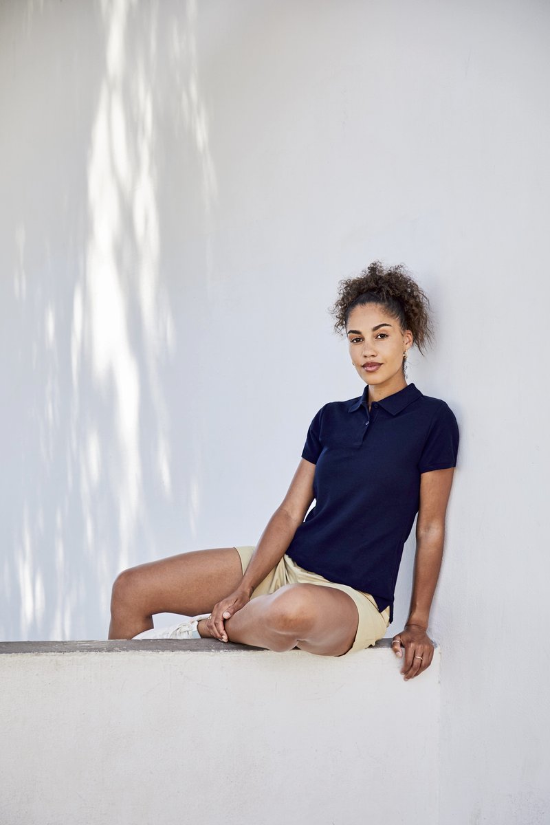 Fruit of the Loom Premium Polo Shirt Slim-Cut für Damen
