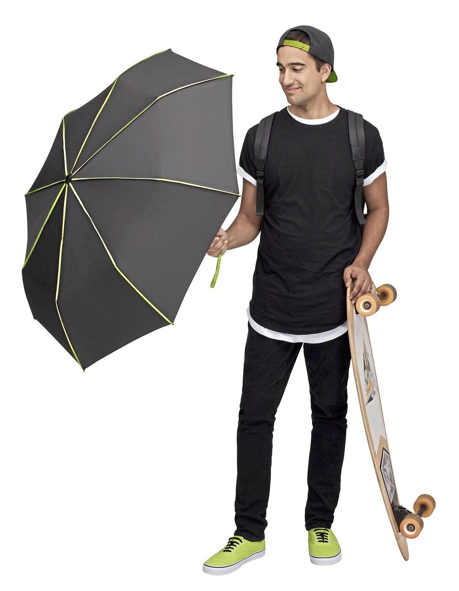 FARE AOC-Oversize-Taschenschirm mit Doppelautomatik