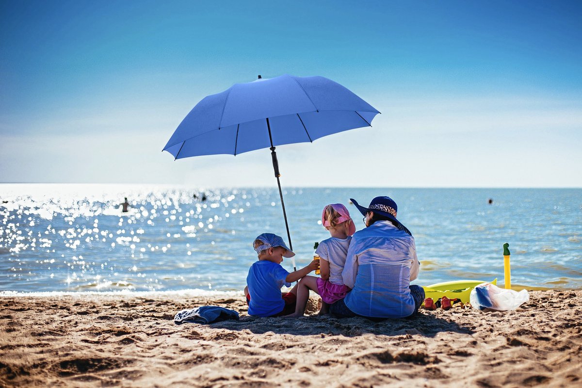 Strand-Sonnenschirm Travelmate Camper