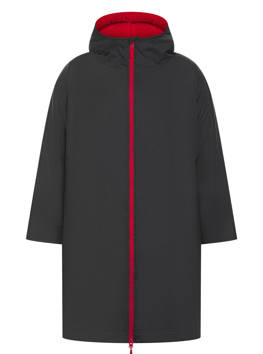 Adults All Weather Robe – Black/Red