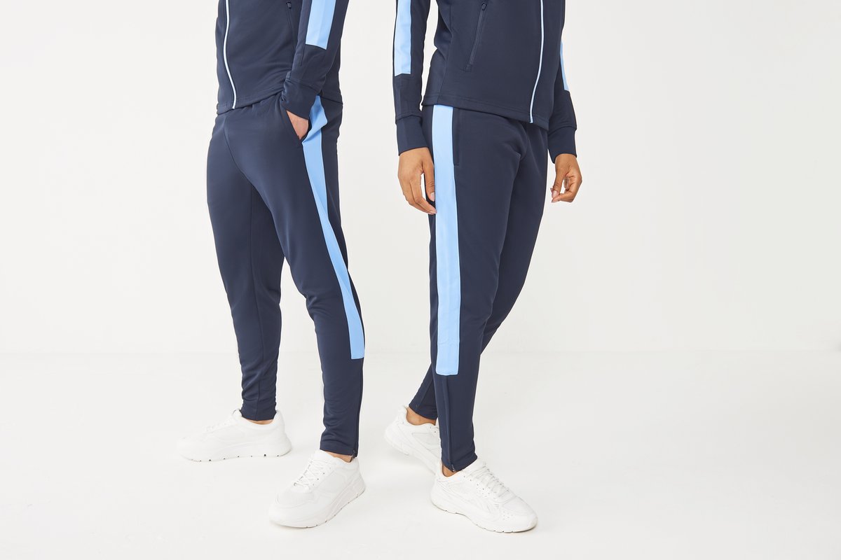 Finden+Hales Enganliegende Sporthose mit Reißverschlüssen