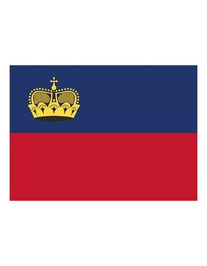 Printwear Liechtenstein-Fahne 90x150 cm Polyester