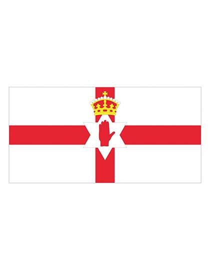 Printwear Nordirland Flagge 90x150 cm Polyester