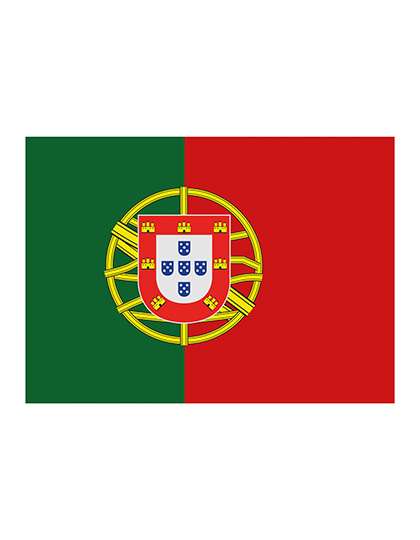Printwear Fahne Portugal 90x150 cm Polyester