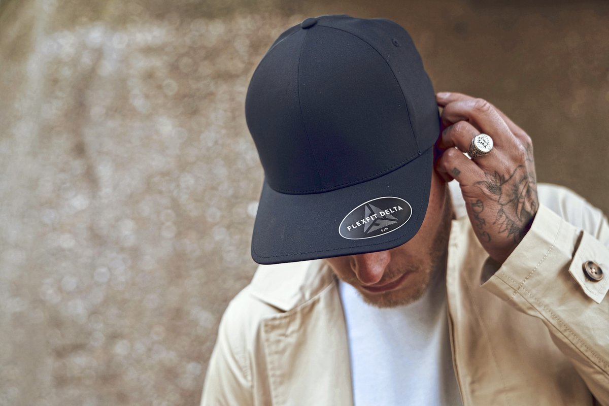 Flexfit Delta Cap mit Gummizug