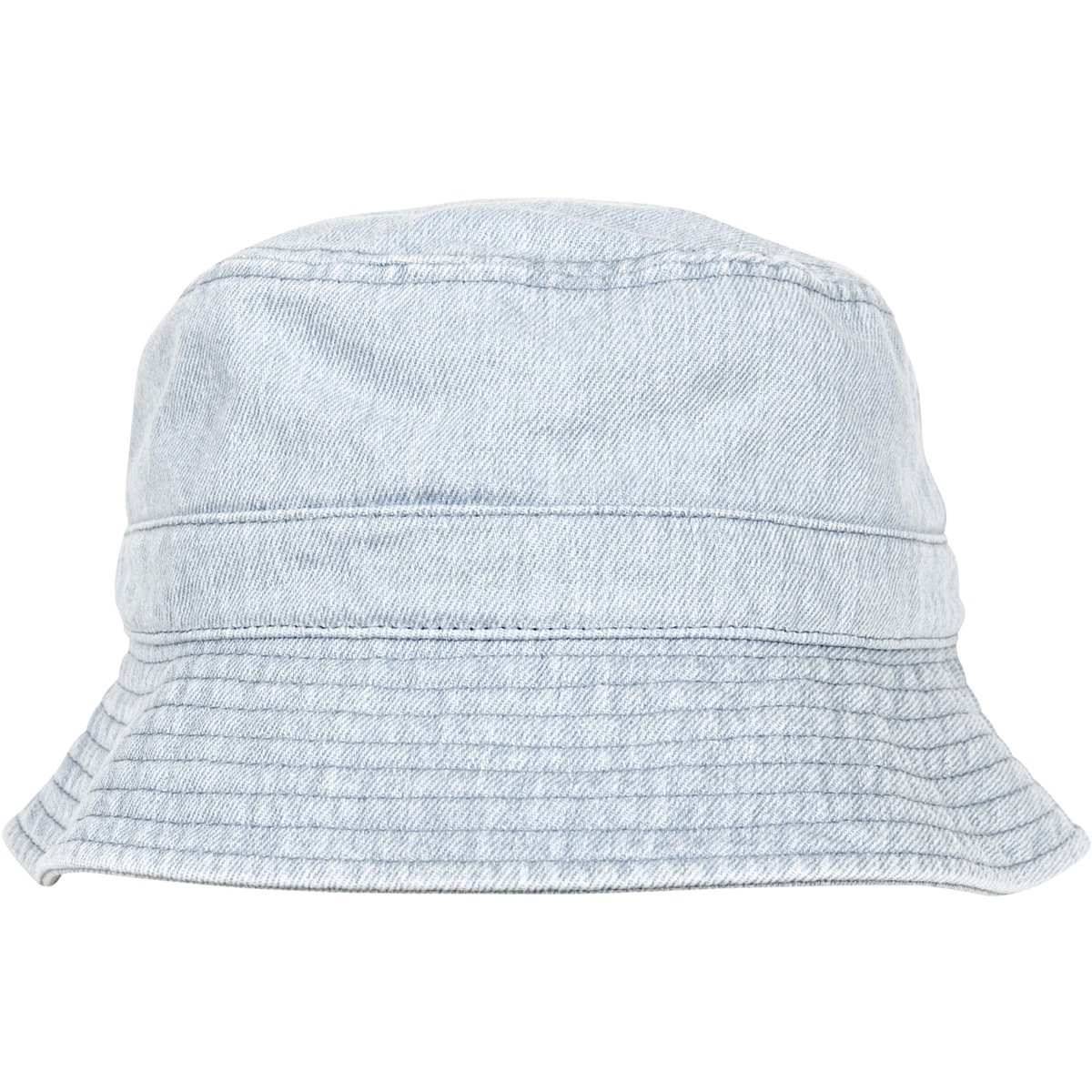 FLEXFIT Denim Bucket Hat mit Krempe