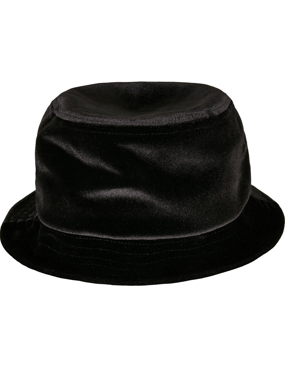 FLEXFIT Samt Bucket Hat mit belüfteten Öffnungen