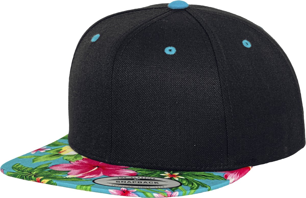 FLEXFIT Hawaiian Snapback Cap mit Muster