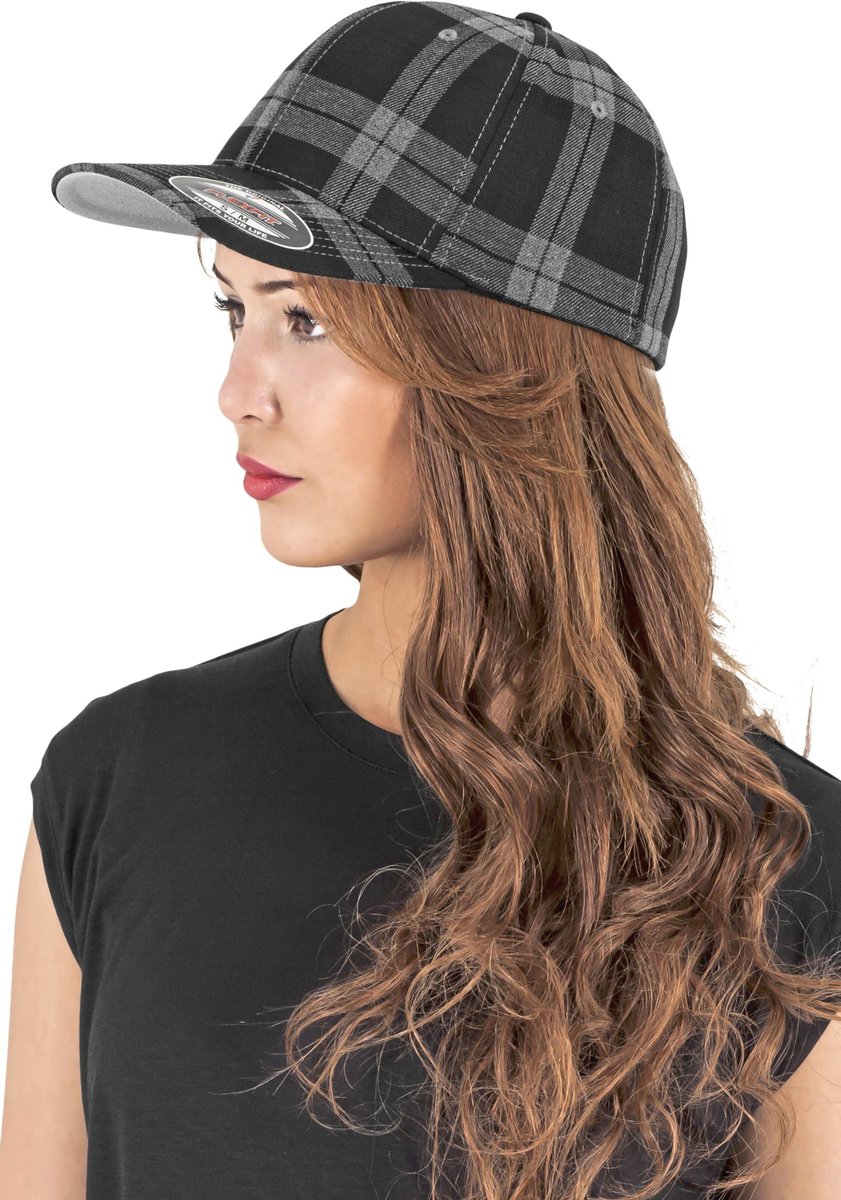 Flexfit Tartan Karo Cap mit Gummizug
