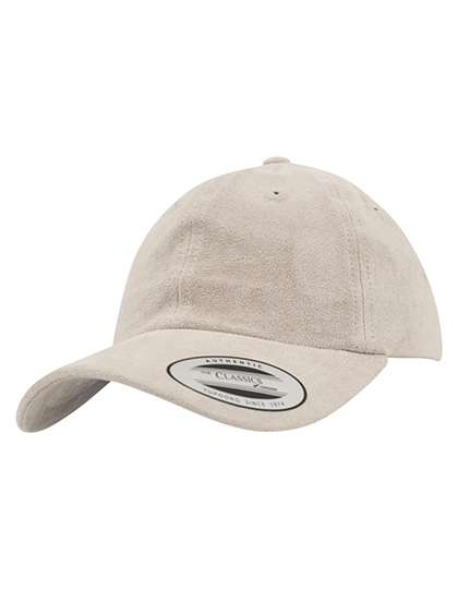 FLEXFIT Low Profile Velours Cap mit Messingverschluss