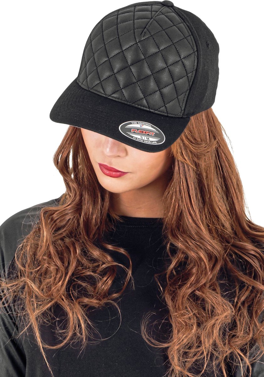FLEXFIT Diamond Quilted Flexfit Cap mit Gummizug