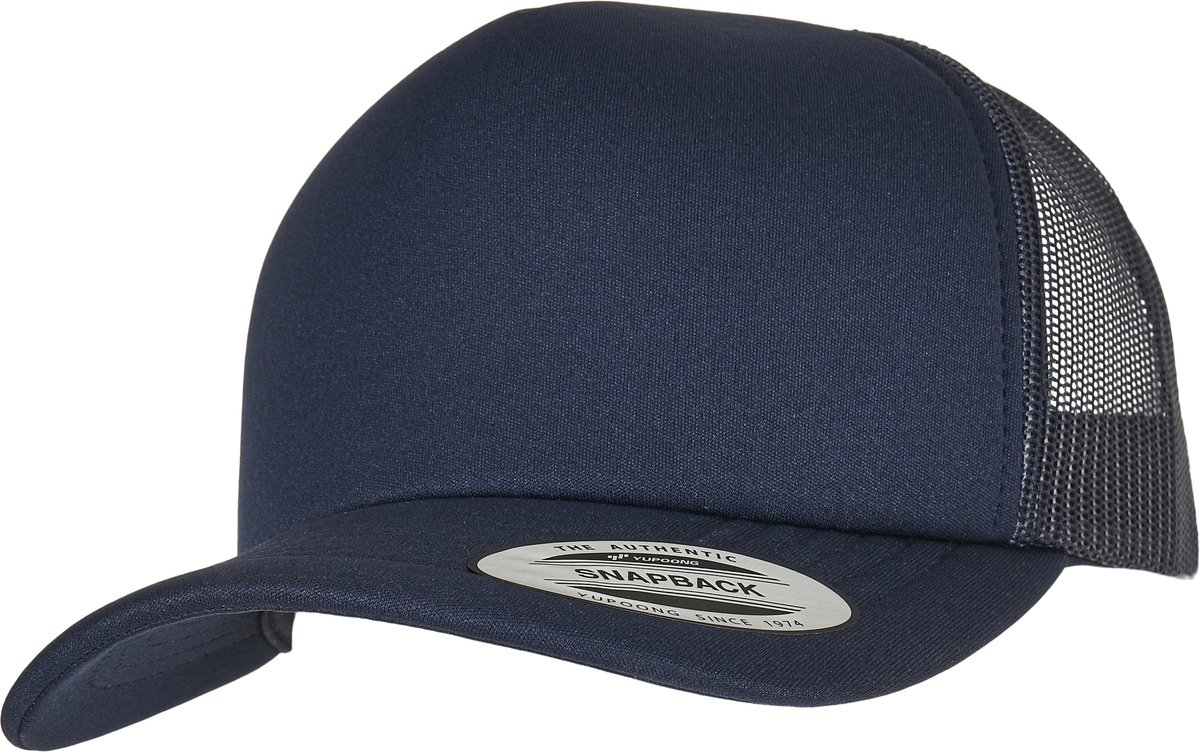 FLEXFIT Schaumstoff-Trucker Cap mit Curved Visor