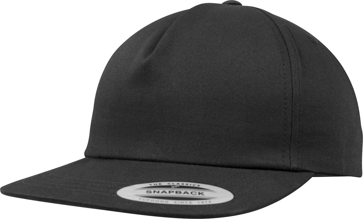 FLEXFIT Unstrukturierte 5-Panel Snapback Cap