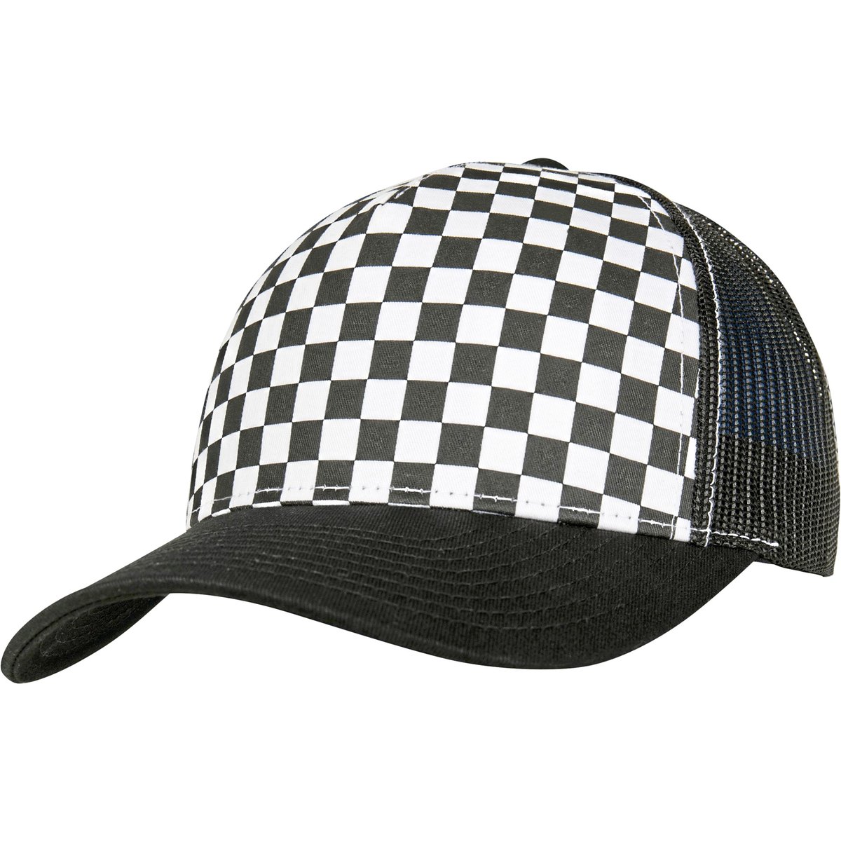 FLEXFIT Checkerboard Retro Trucker Cap