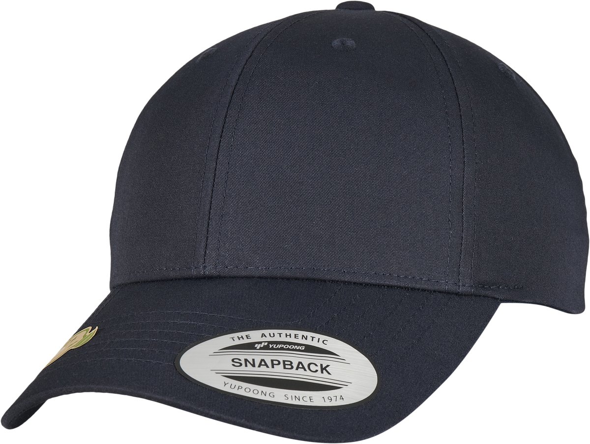 FLEXFIT Recycelte Polyester Twill Cap mit Snapback