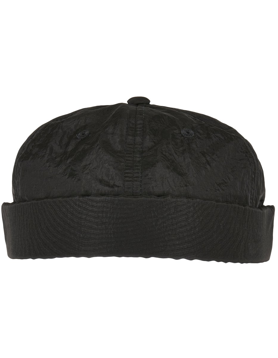 FLEXFIT Docker Cap Schwarz mit Klettverschluss