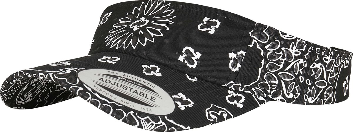 FLEXFIT Bandana Print Visor mit Klettverschluss