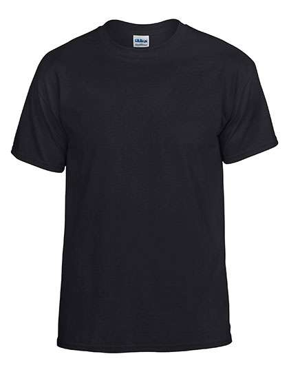 Gildan DryBlend® T-Shirt mit Ripp-Kragen