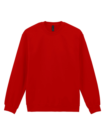 Gildan Midweight Fleece Crewneck Sweatshirt Baumwolle, Sand 3XL, GSF000 – Red
