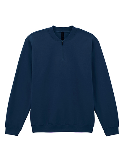 Sweatshirt adulte Softstyle® Midweight Fleece 1/4 zip – Navy