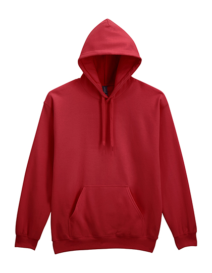 Felpa Midweight in Pile con Cappuccio – Cardinal Red