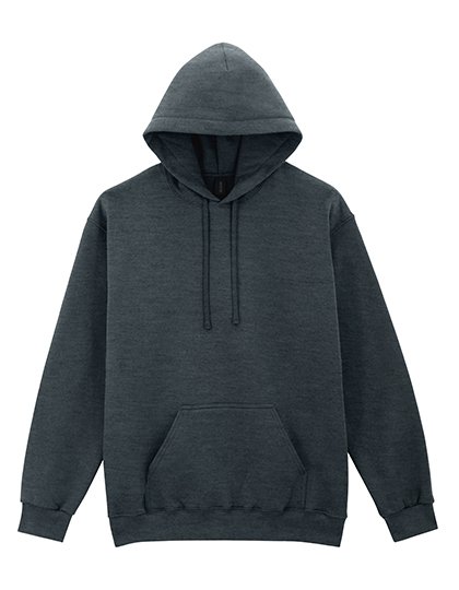 Felpa Midweight in Pile con Cappuccio – Dark Heather