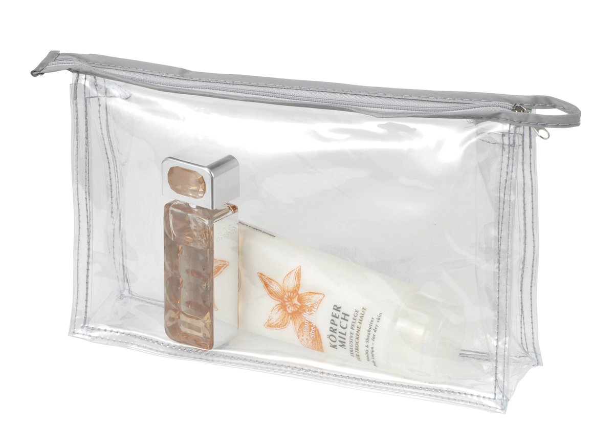 Halfar Transparente Zipper Bag Universal 2L, Transparent 27 x 17 x 7 cm, HF0177 – image 3
