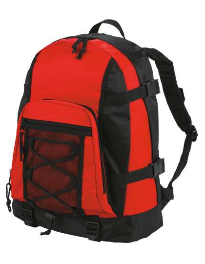 Halfar Sac à Dos Sport avec Compartiment MP3 21L – Red