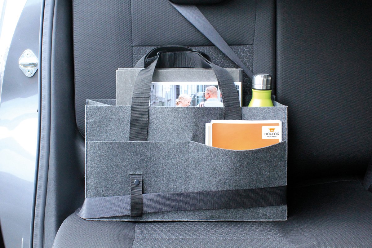 Halfar Organizer ModernClassic aus Filz, 12L in