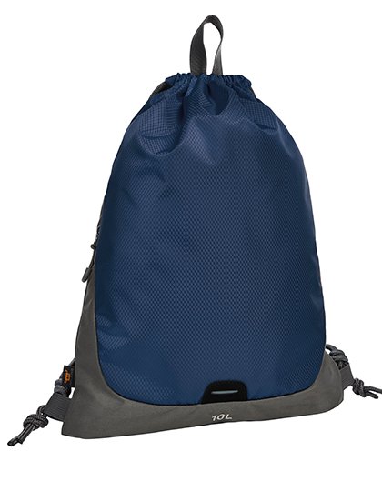 Halfar Sac à Dos à Cordon avec Poche Latérale – Navy