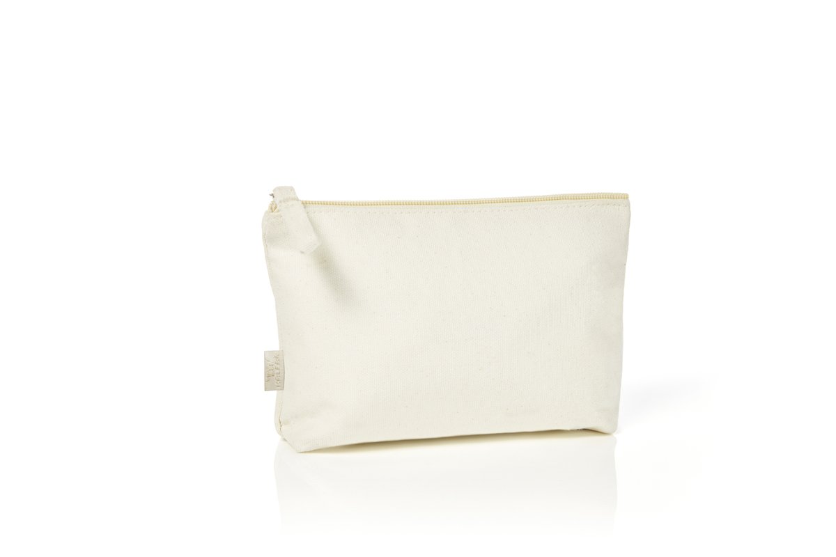 Halfar Zipper Bag Organic S aus Bio-Baumwolle