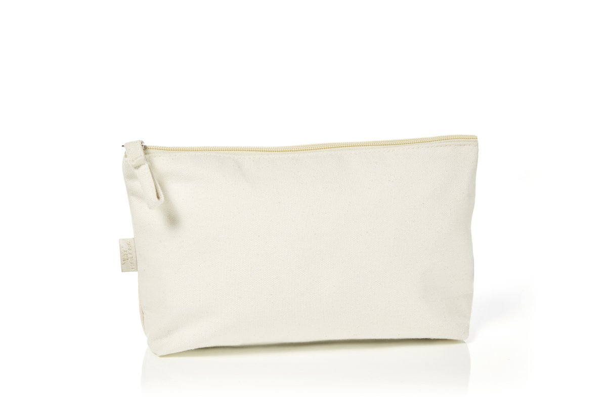 Halfar Bio-Baumwoll-Zipper Bag Organic M