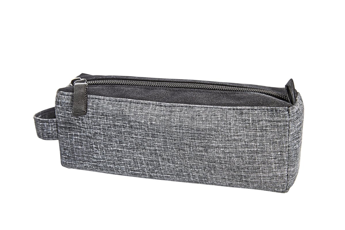 Halfar Etui "Case Elegance" Schwarz/Grau