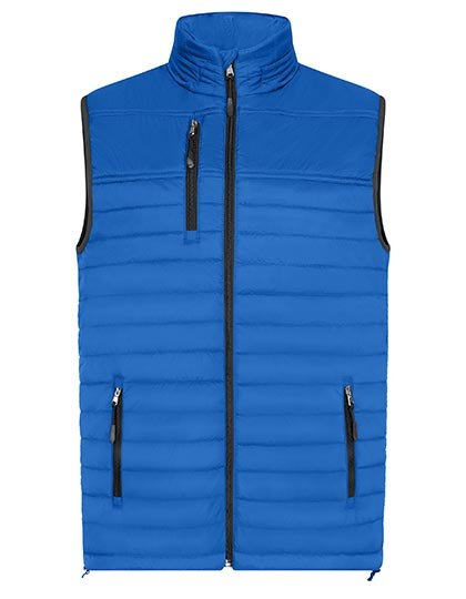 HRM Hooded Bodywarmer Breathable Water-Repellent for Men – Royal Blue