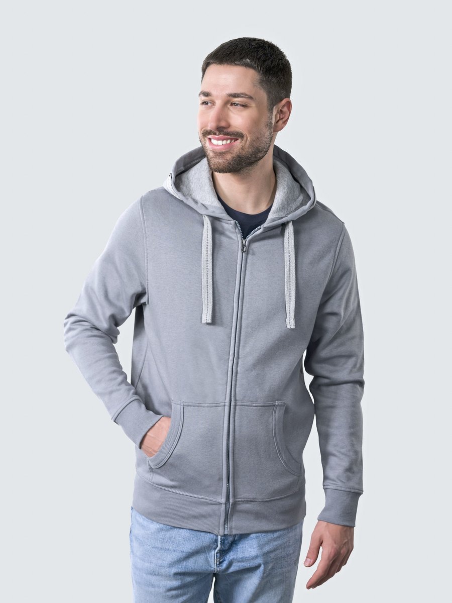 Herren Kapuzenjacke Basic Heavy