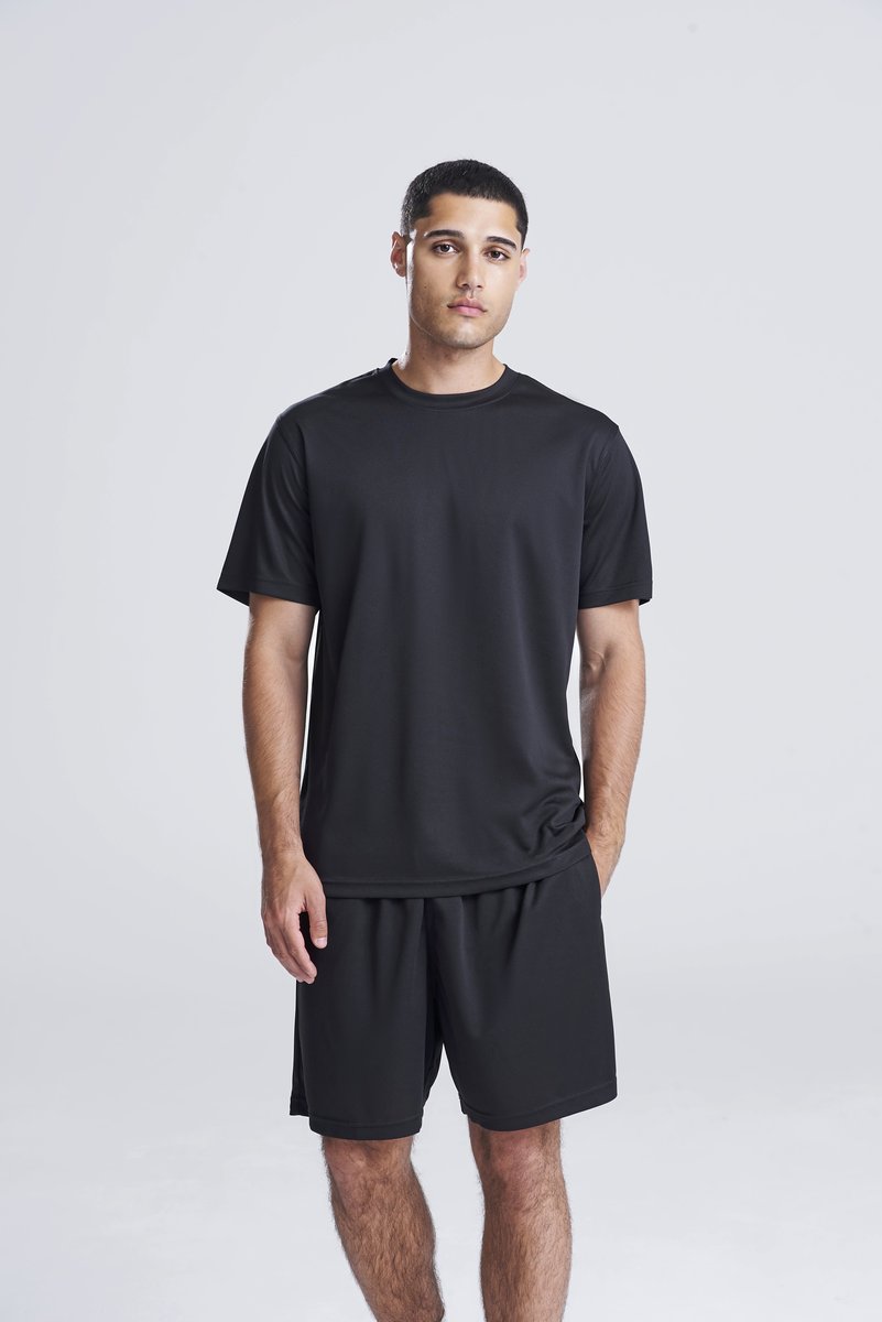 Sportliches Kurzarm-T-Shirt mit UV-Schutz