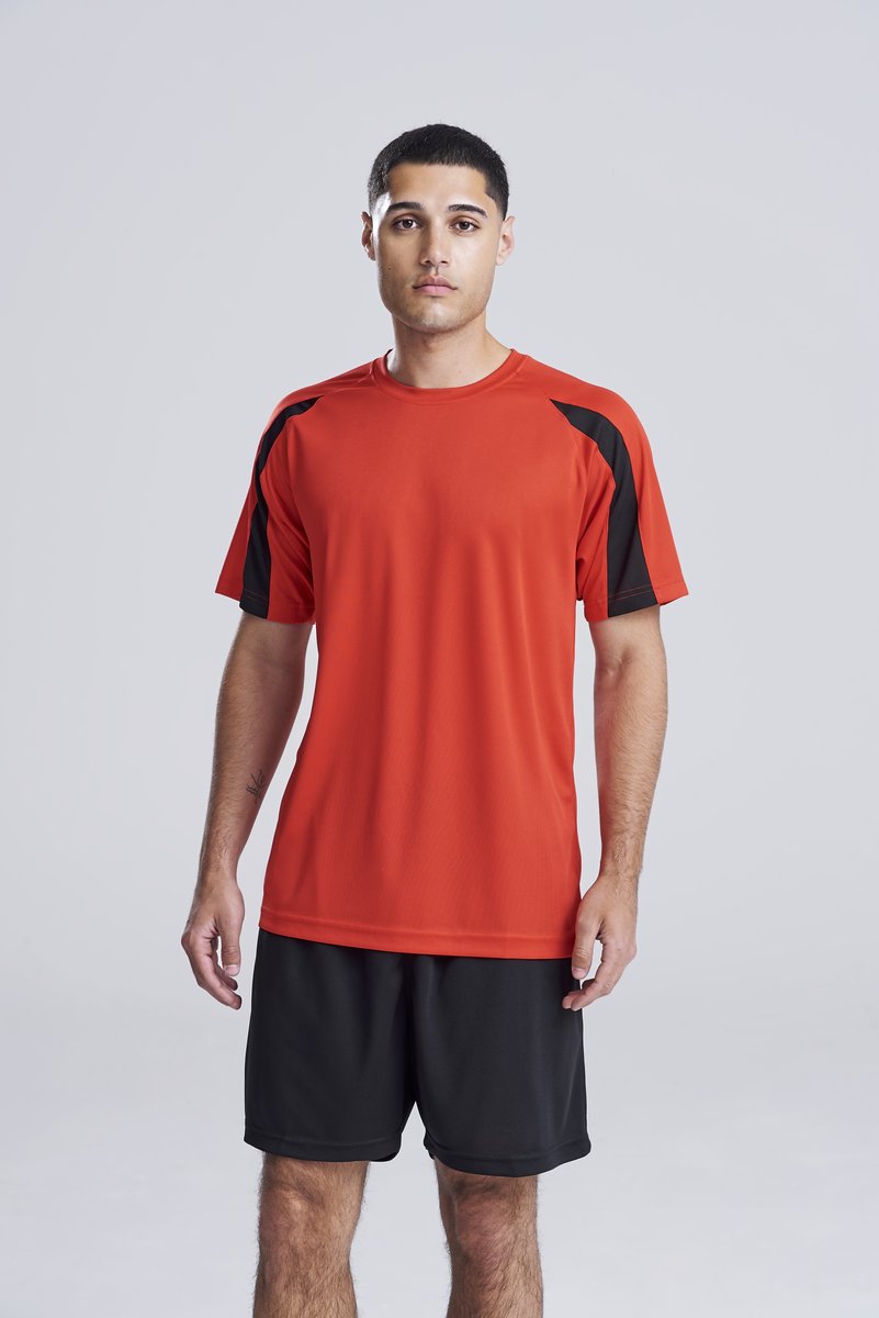 Kontrast Cool T-Shirt mit Raglan-Ärmeln