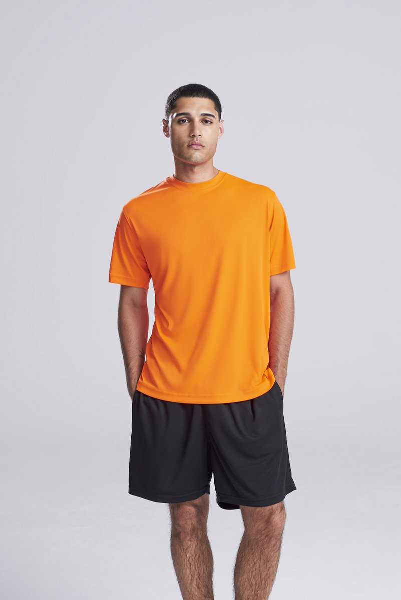 Just Cool Neoteric™ Sport T-Shirt con Stretch, Electric Yellow 3XL, JC020 – immagine 2