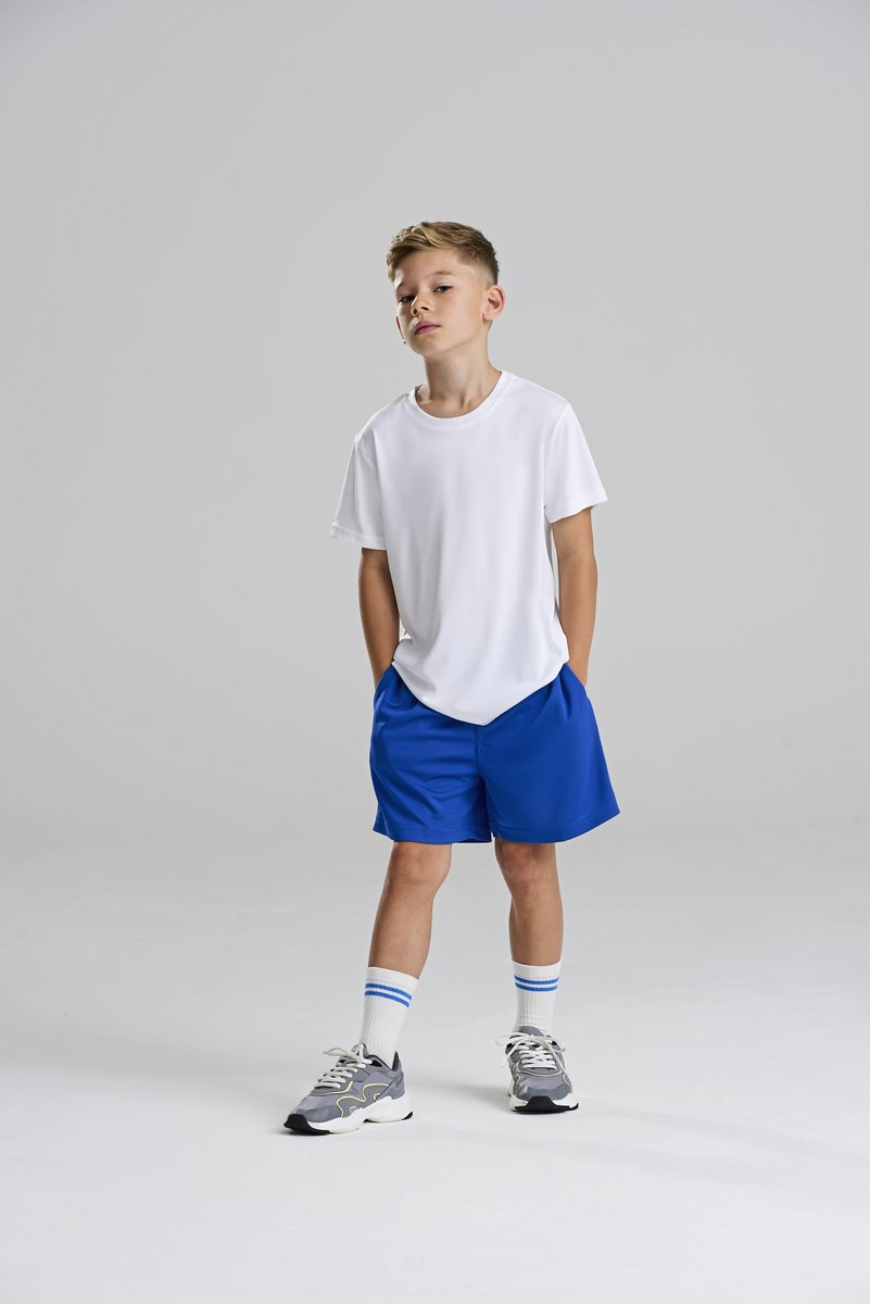 Just Cool Cool Smooth T-Shirt, Materiale Neoteric™ per Bambini, Jet Black 7/8 (M), JC020J – immagine 2