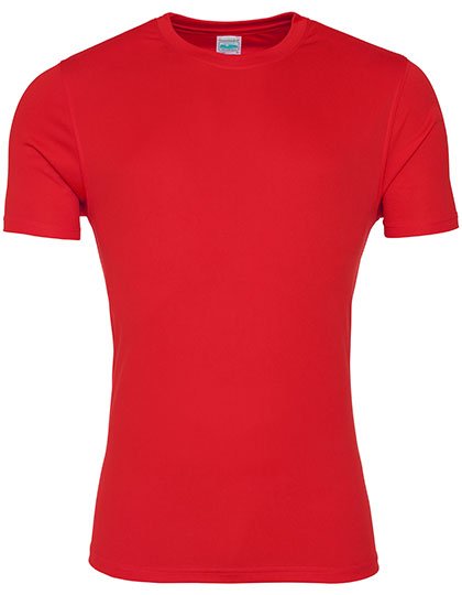 Just Cool Cool Smooth T-Shirt, Materiale Neoteric™ per Bambini – Fire Red
