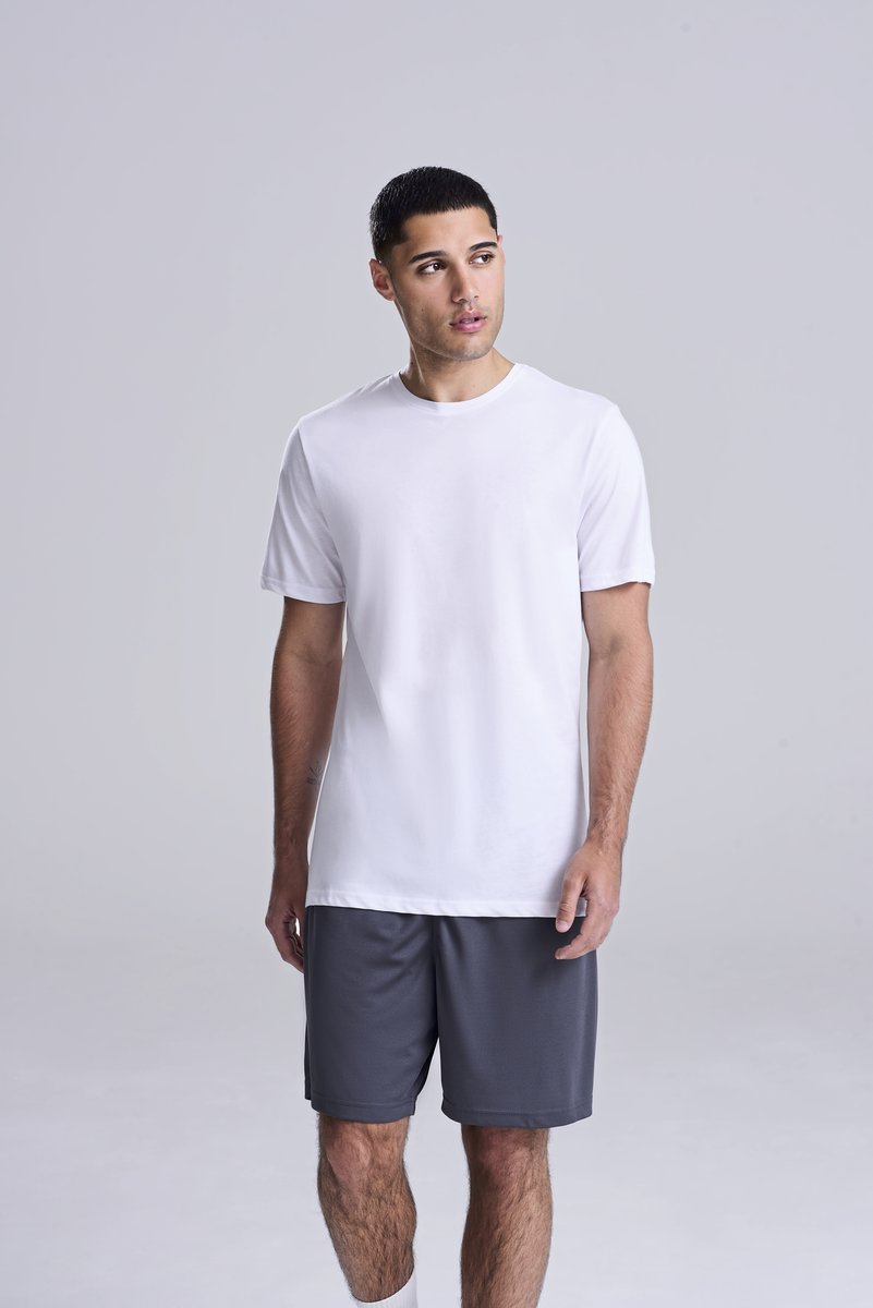 Just Cool Sportliches Urban Fitness T-Shirt Baumwollmix