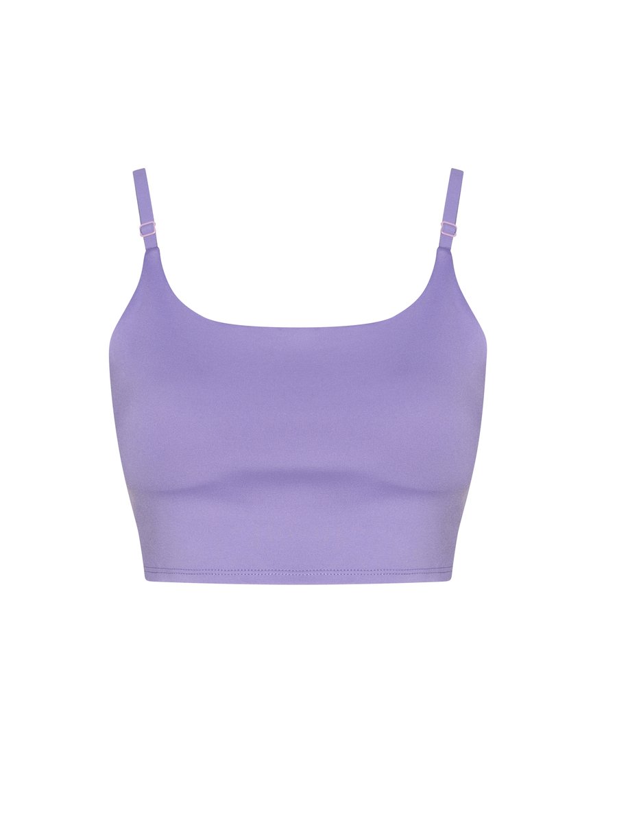 Just Cool Recycelter Sport-BH mit Slim Fit, Digital Lavender XL, JC217 – Bild 3