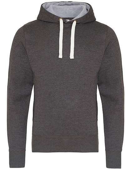 Just Hoods Chunky Hoodie mit doppellagiger Kapuze