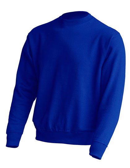 JHK Sweat-shirt col rond en Coton-Polyester, Graphite XS, JHK320 – Royal Blue