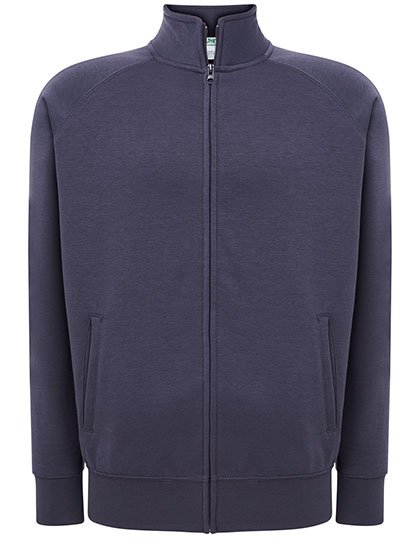 JHK Sweat-shirt Full-Zip avec manches raglan – Denim