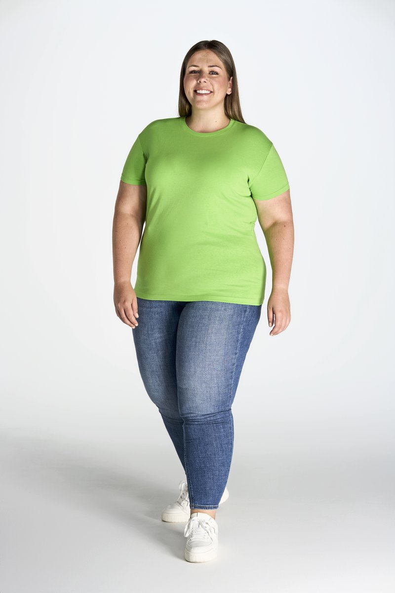 JHK Curves T-Shirt aus Baumwolle für Damen